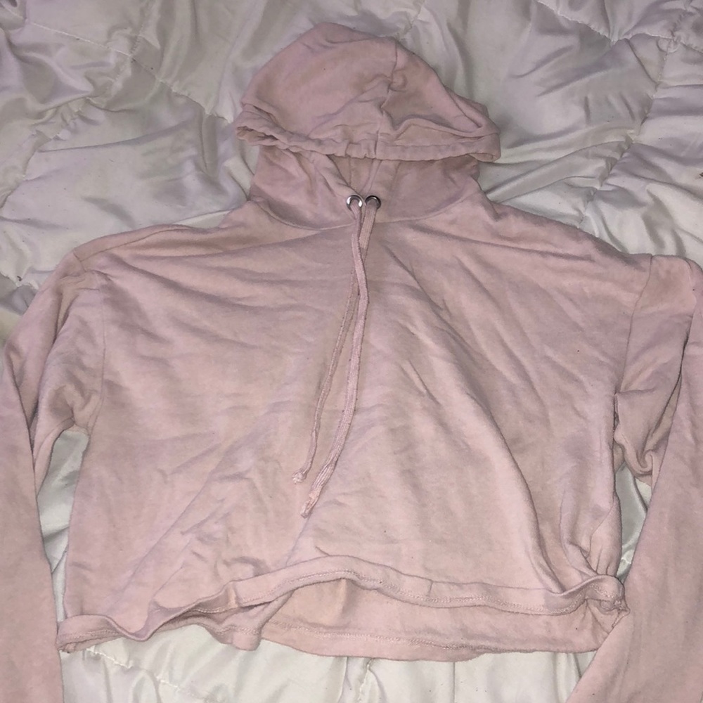 Cropped hoodie